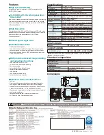 Preview for 2 page of Hitachi DK-H100 Specifications