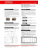 Hitachi DK23BA Quick Installation Manual preview