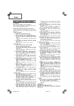 Preview for 6 page of Hitachi DM 20V Handling Instructions Manual