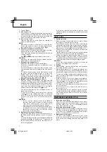 Preview for 8 page of Hitachi DM 20V Handling Instructions Manual