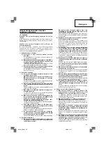 Preview for 15 page of Hitachi DM 20V Handling Instructions Manual