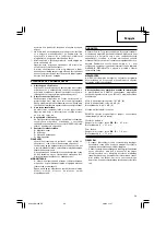 Preview for 27 page of Hitachi DM 20V Handling Instructions Manual