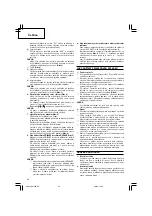 Preview for 30 page of Hitachi DM 20V Handling Instructions Manual