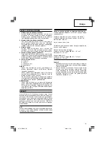 Preview for 35 page of Hitachi DM 20V Handling Instructions Manual