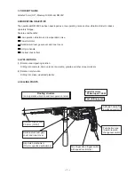 Предварительный просмотр 4 страницы Hitachi DM 20V Technical Data And Service Manual