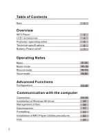 Preview for 3 page of Hitachi DMP2 User Manual