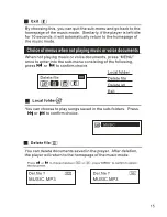 Preview for 16 page of Hitachi DMP2 User Manual