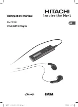 Preview for 1 page of Hitachi DMP270E Instruction Manual