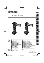 Hitachi DN 14DSL Handling Instructions Manual предпросмотр