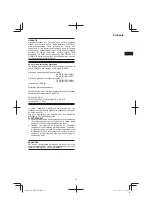 Preview for 21 page of Hitachi DN 14DSL Handling Instructions Manual