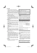 Preview for 46 page of Hitachi DN 14DSL Handling Instructions Manual