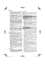 Preview for 122 page of Hitachi DN 14DSL Handling Instructions Manual