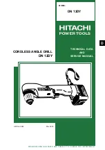 Hitachi DN12DY Technical Data And Service Manual предпросмотр