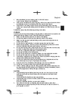 Предварительный просмотр 21 страницы Hitachi DS 10DAL Handling Instructions Manual