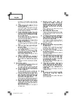 Preview for 4 page of Hitachi DS 10DFL 2 Safety Instructions And Instruction Manual