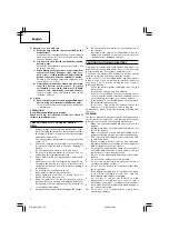 Предварительный просмотр 8 страницы Hitachi DS 10DFL Handling Instructions Manual