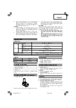 Предварительный просмотр 9 страницы Hitachi DS 10DFL Handling Instructions Manual