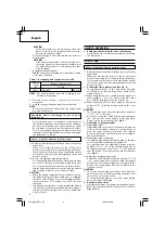 Предварительный просмотр 10 страницы Hitachi DS 10DFL Handling Instructions Manual