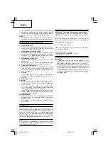 Предварительный просмотр 12 страницы Hitachi DS 10DFL Handling Instructions Manual