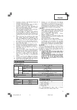 Предварительный просмотр 15 страницы Hitachi DS 10DFL Handling Instructions Manual