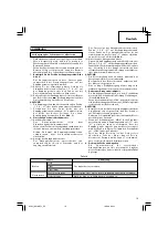 Предварительный просмотр 17 страницы Hitachi DS 10DFL Handling Instructions Manual