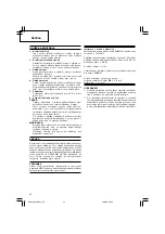 Предварительный просмотр 46 страницы Hitachi DS 10DFL Handling Instructions Manual