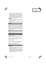 Предварительный просмотр 59 страницы Hitachi DS 10DFL Handling Instructions Manual