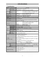 Preview for 7 page of Hitachi DS 10DFL Technical Data And Service Manual