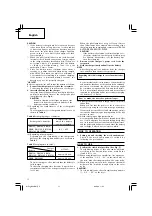 Предварительный просмотр 12 страницы Hitachi DS 12DM Handling Instructions Manual