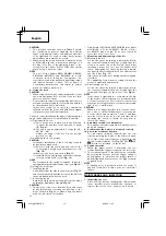 Предварительный просмотр 14 страницы Hitachi DS 12DM Handling Instructions Manual