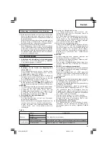 Предварительный просмотр 21 страницы Hitachi DS 12DM Handling Instructions Manual