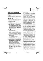 Предварительный просмотр 25 страницы Hitachi DS 12DM Handling Instructions Manual