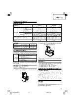 Предварительный просмотр 27 страницы Hitachi DS 12DM Handling Instructions Manual