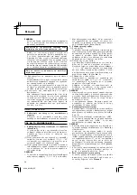 Предварительный просмотр 30 страницы Hitachi DS 12DM Handling Instructions Manual