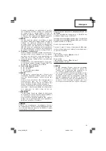 Предварительный просмотр 33 страницы Hitachi DS 12DM Handling Instructions Manual