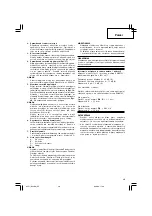 Предварительный просмотр 41 страницы Hitachi DS 12DM Handling Instructions Manual