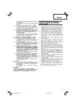 Предварительный просмотр 43 страницы Hitachi DS 12DM Handling Instructions Manual