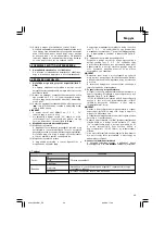 Предварительный просмотр 47 страницы Hitachi DS 12DM Handling Instructions Manual