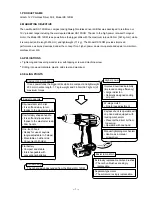 Предварительный просмотр 4 страницы Hitachi DS 12DM Technical Data And Service Manual