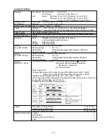 Предварительный просмотр 8 страницы Hitachi DS 12DM Technical Data And Service Manual