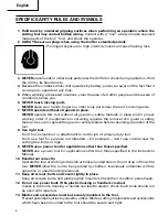 Предварительный просмотр 6 страницы Hitachi DS 12DVF Safety Instructions And Instruction Manual