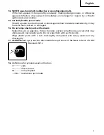 Предварительный просмотр 7 страницы Hitachi DS 12DVF Safety Instructions And Instruction Manual