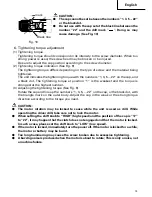 Предварительный просмотр 19 страницы Hitachi DS 12DVF Safety Instructions And Instruction Manual