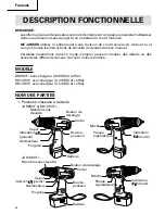 Предварительный просмотр 32 страницы Hitachi DS 12DVF Safety Instructions And Instruction Manual