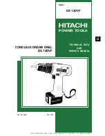 Hitachi DS 12DVF Technical Data And Service Manual предпросмотр