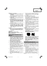 Предварительный просмотр 9 страницы Hitachi DS 14DBL Handling Instructions Manual