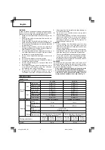 Предварительный просмотр 10 страницы Hitachi DS 14DBL Handling Instructions Manual