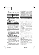 Предварительный просмотр 12 страницы Hitachi DS 14DBL Handling Instructions Manual