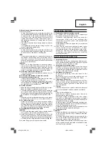 Предварительный просмотр 15 страницы Hitachi DS 14DBL Handling Instructions Manual