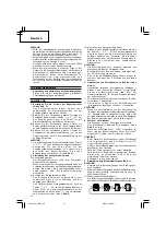 Предварительный просмотр 22 страницы Hitachi DS 14DBL Handling Instructions Manual